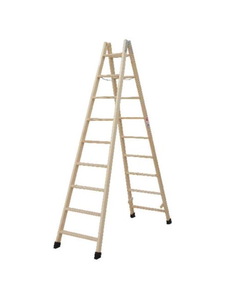 ESCALERA MADERA 9 PELDAÚOS