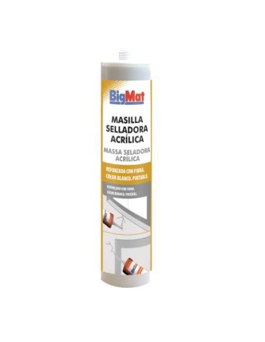 MASILLA ACRILICA SELLANTE BLANCA 300M