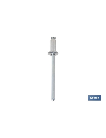 REMACHE ALUMINIO NORMAL 3.2 X 8 MM