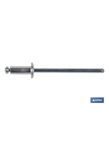 REMACHE ALUMINIO NORMAL 6,4 X 10 MM