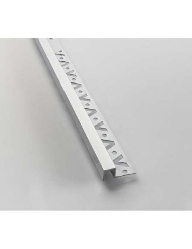 PERFIL LISTELO ALUMINIO BRILLO 10X12X2,5