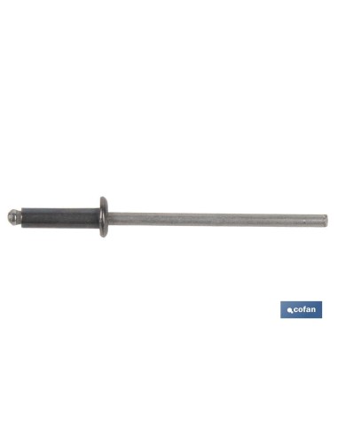 REMACHE ACERO INOX. A-2 6,4 X 18 MM