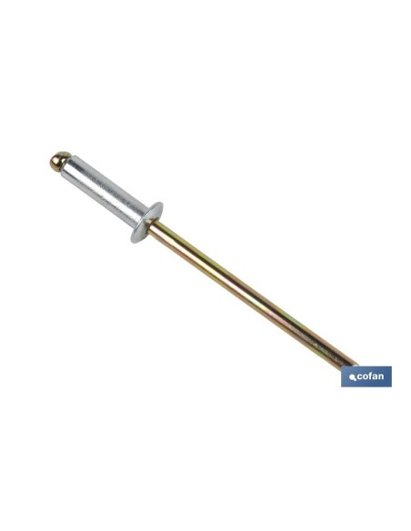 REMACHE ACERO 3,2 X 8 MM
