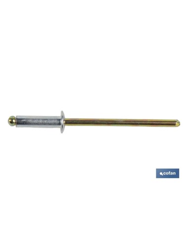 REMACHE ACERO 3,2 X 8 MM