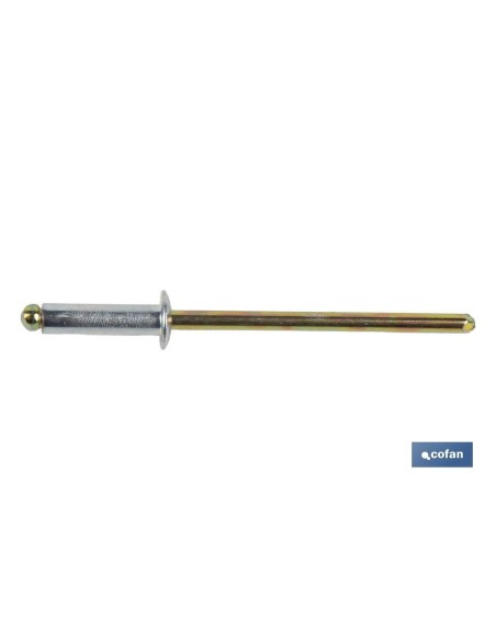 REMACHE ACERO 4 X 16 MM
