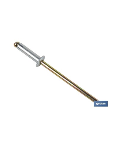REMACHE ACERO 6 X 15 MM