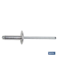 REMACHE ALUMINIO ALA ANCHA D-16 4,8 X 20 MM 2