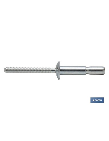 REMACHE ACERO ESTRUCTURAL 6,4 X 14 MM