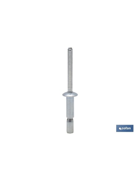REMACHE ACERO ESTRUCTURAL 6,4 X 20 MM