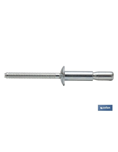 REMACHE ACERO ESTRUCTURAL 6,4 X 20 MM