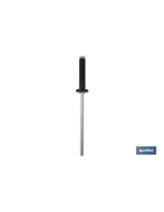 REMACHE ALUMINIO NORMAL NEGRO 4.8 X 14 MM
