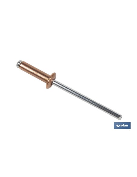 REMACHE COBRE ACERO 3 X 11 MM