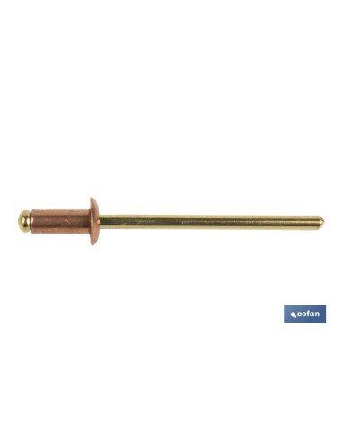 REMACHE COBRE-BRONCE 4 X 8 MM