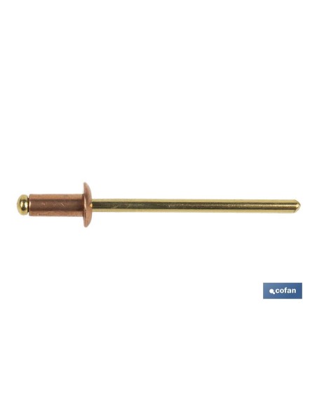 REMACHE COBRE-BRONCE 4 X 10 MM