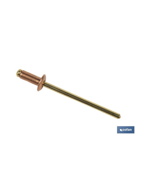 REMACHE COBRE-BRONCE 4 X 10 MM