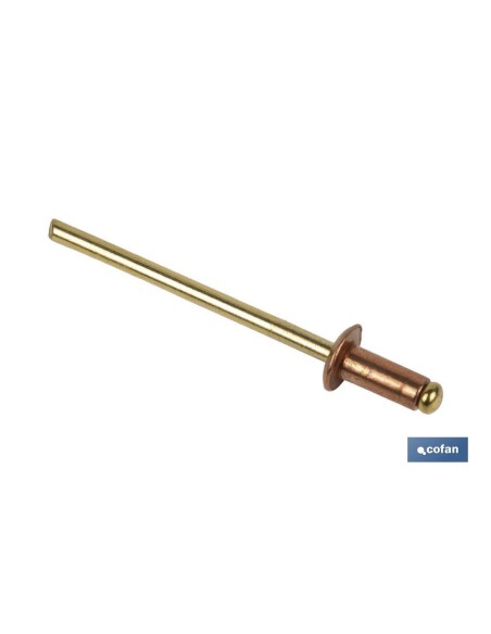 REMACHE COBRE-BRONCE 4 X 10 MM