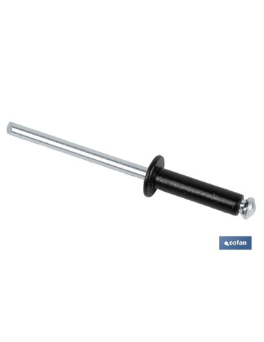 REMACHE DE FLOR NEGRO 4 X 20 MM