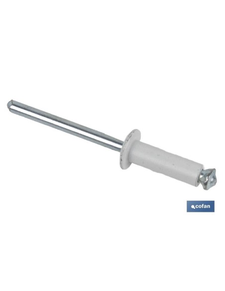 REMACHE DE FLOR BLANCO 4.8 X 16 MM