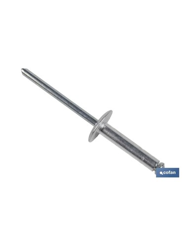 REMACHE FLOR CABEZA ANCHA 4,8 x 30 mm