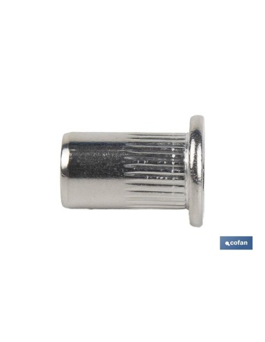 TUERCAS REMACHABLES RANURADAS ANCHAS INOX A-2 M6
