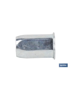 TUERCAS REMACHABLES HEXAGONAL CABEZA REDUCIDA ACERO M4 2