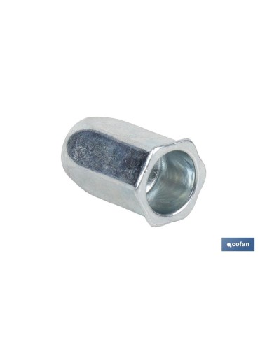 TUERCAS REMACHABLES HEXAGONAL CABEZA REDUCIDA ACERO M8