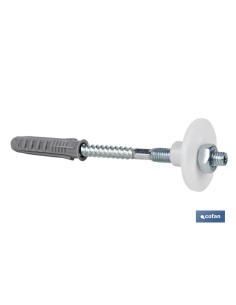 SET DE 2 PCS. PARA LAVABO 10 X 120 MM TUERCA DE HIERRO 2