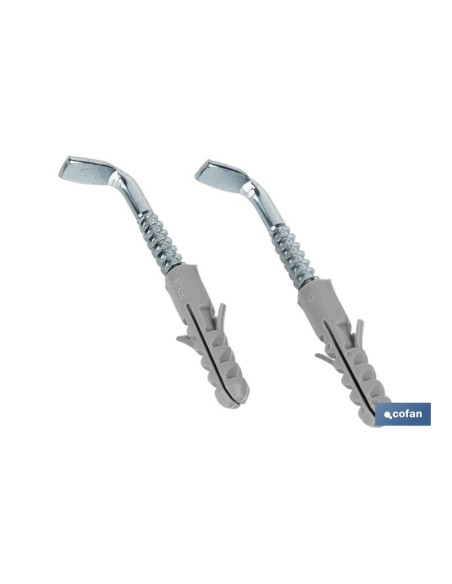 SET DE 2 PCS. TACO Y ALCAYATA PARA TERMO Y CALENTADOR 10 X 75 MM