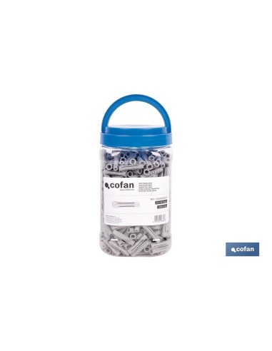 TACO NYLON PA-6 M-8X40 BOTE DE 500 UDS.