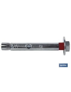 ANCLAJE METÁLICO TORN. HEXAGONAL 8/10X60
