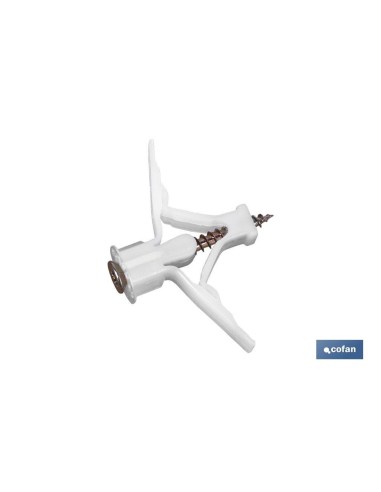 TACO PLADUR CON ALAS 10 X 47 MM