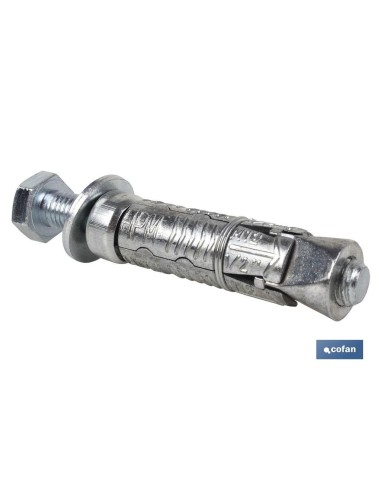 ANCLAJE ZAMAK HPM M-10x70 CON TORNILLO 8.8