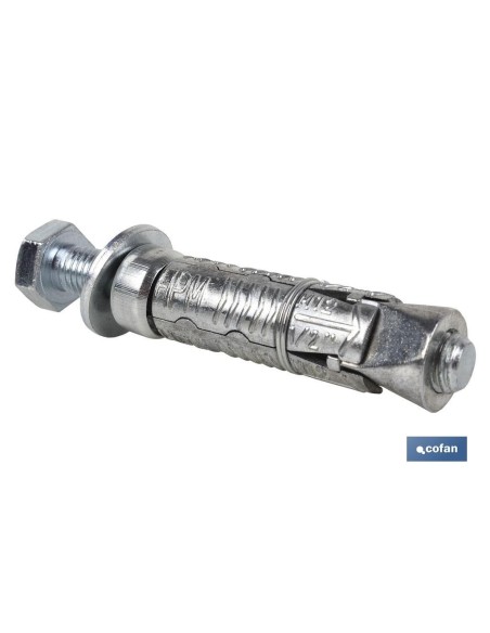 ANCLAJE ZAMAK HPM M-10x70 CON TORNILLO 8.8