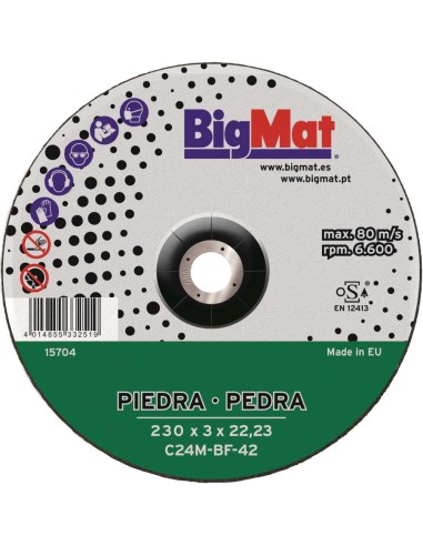 DISCO PIEDRA 230X3X22,23 C24M-BF-42