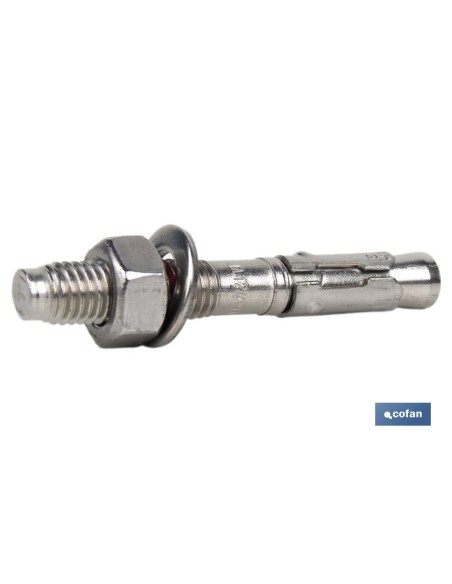 TACO ANCLAJE MTC M 6x60 INOX Venta unitaria