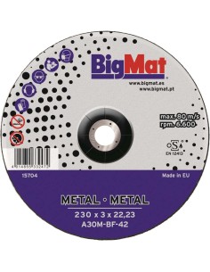 DISCO HIERRO 230X3X22,23 A30M-BF-42