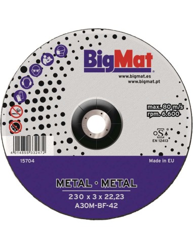 DISCO HIERRO 230X3X22,23 A30M-BF-42