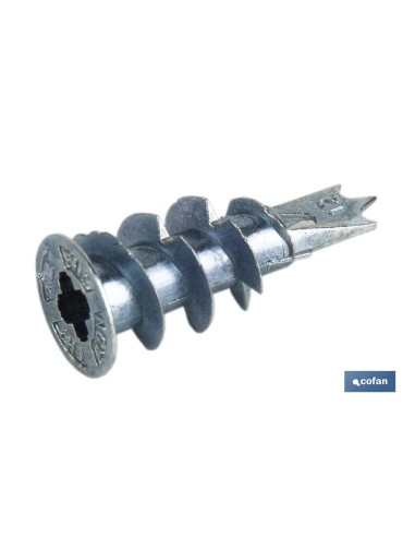 TACO ZAMAK 13X32 PARA PLACAS C/TORNILLO 4,2X32 Venta unitaria