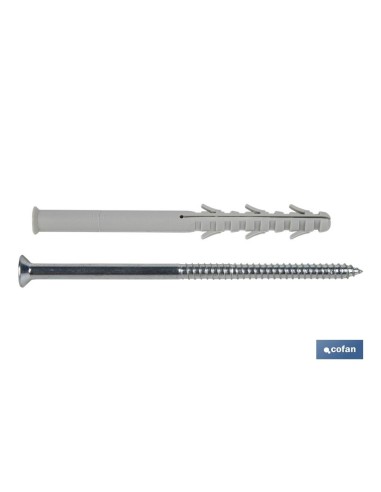 TACO LARGO DE GOLPE CON TORNILLO TORX Ø10 X 100 MM