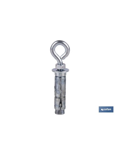 ANCLAJE ZAMAK HPM M8 X 50 CON ARGOLLA
