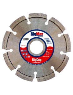 DISCO C/S 115 LASER BIGCUP G.OBRAS 7,5mm