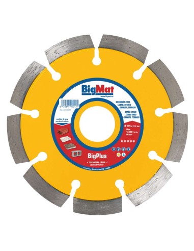 DISCO C/S 115 LASER BIGPLUS G.OBRAS PROF. 10mm