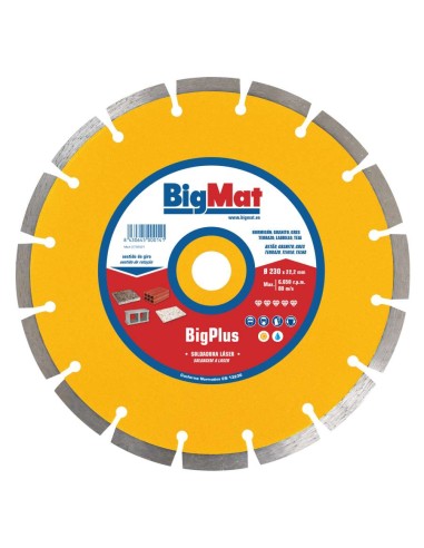 DISCO C/S 230 LASER BIGPLUS G.OBRAS PROF. 10mm