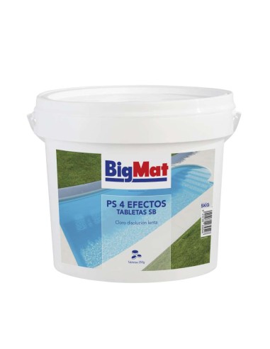 CLORO 4 EFECTOS TABLETA 200GR - 5KGS