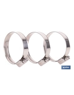 ABRAZADERA INOX A-2 BANDA 12mm 32-50