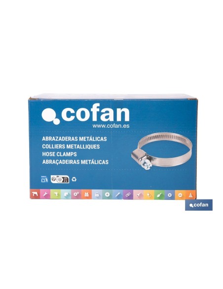 ABRAZADERA INOX A-2 BANDA 12mm 40-60