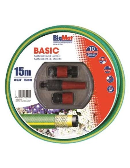 MANGUERA AGUA BIGMAT KIT BASIC SPS 15x15