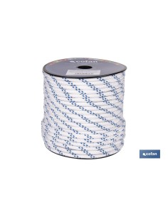 CUERDA TRENZADA POLI 8MM 50 MTS