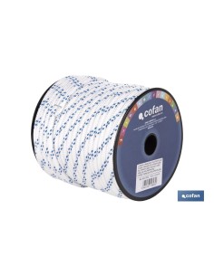CUERDA TRENZADA POLI 8MM 50 MTS 2