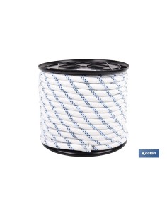 CUERDA TRENZADA POLI 12MM 50 MTS